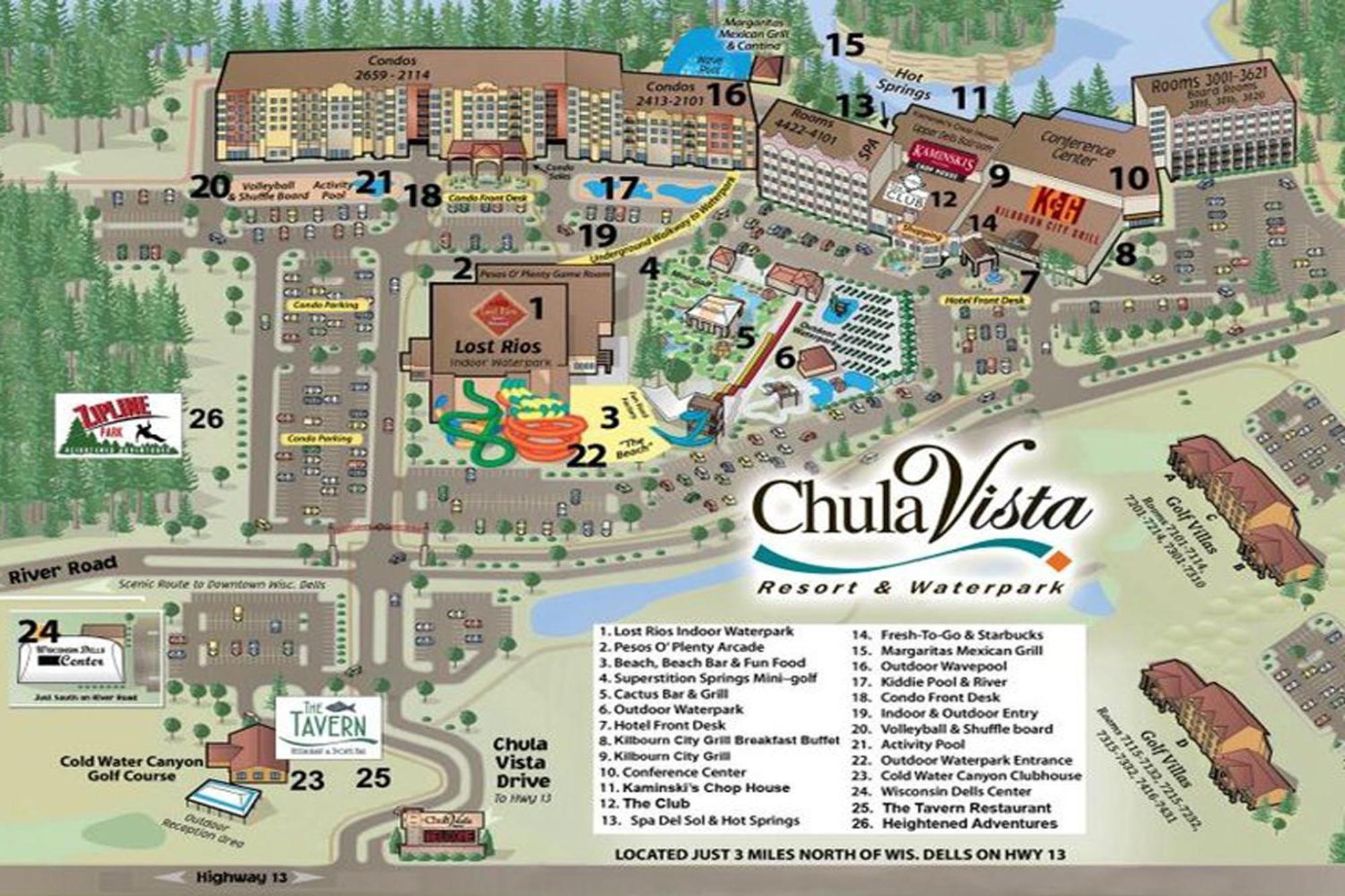 Chula Vista Villa Wisconsin Dells Rum bild